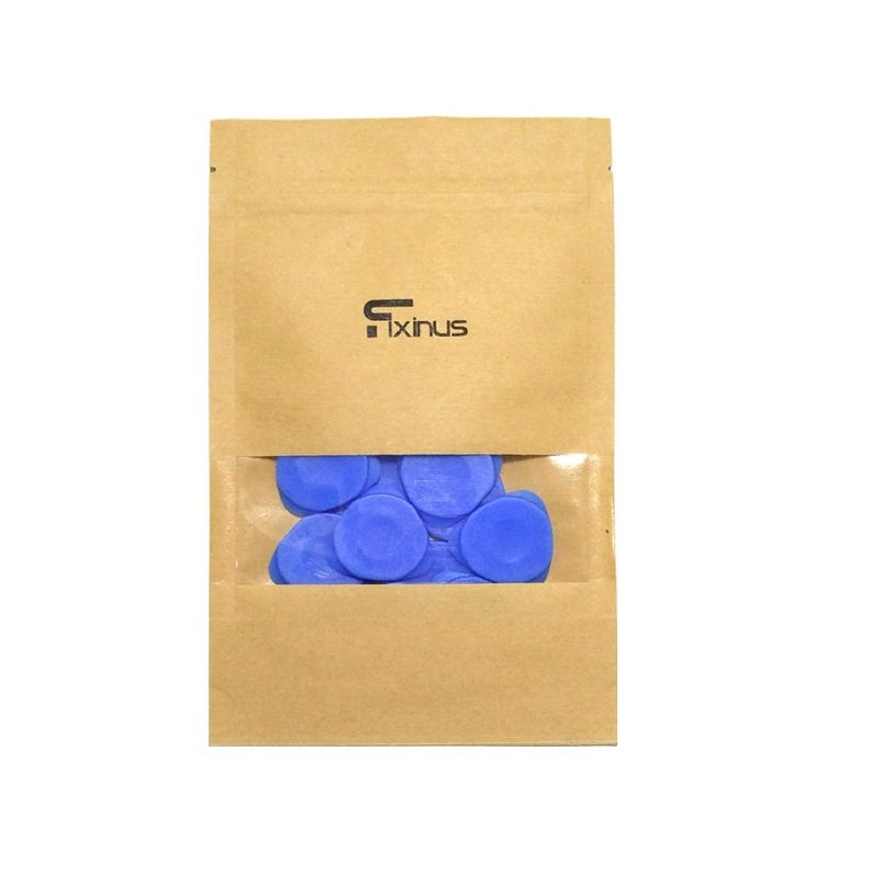 Fixinus 10 Pieces Universal Triangle Plastic Pry Opening Tool for iPhone Mobile Phone Laptop Table LCD Screen Case Disassembly Blue Guitar Picks - Image 5